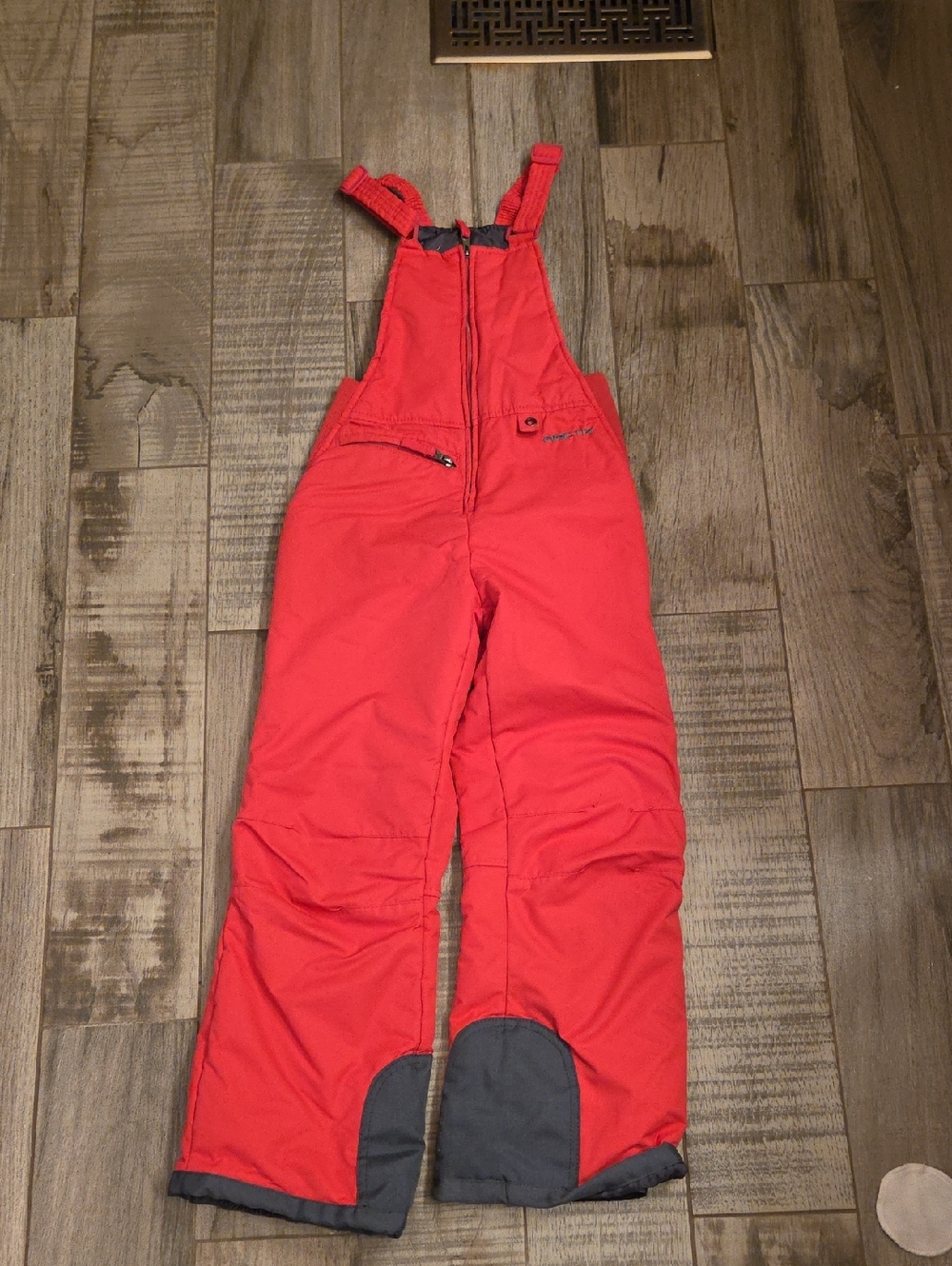 Arctix Pink Youth Ski Bibs with Black Label